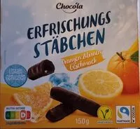 Mängden socker i Erfrischungsstäbchen Orangen-Zitronen-Geschmack