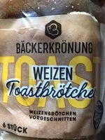 Mängden socker i Weizen Toastbrötchen