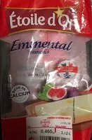 Mängden socker i Emmental français
