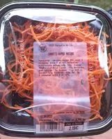 Mängden socker i Carotte râpée nature