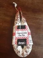 Mängden socker i Saucisse sèche Pur Porc