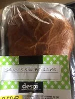 Mängden socker i Saucisson brioché