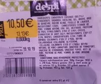 Mängden socker i Choucroute garnie