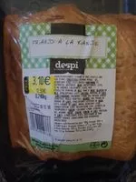 Mängden socker i Friand à la viande