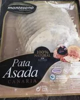 Mängden socker i Pata asada Canaria