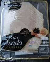 Mängden socker i Pata asada Canaria