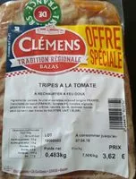 Mängden socker i Tripes à la tomate