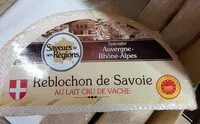 Mängden socker i Reblochon de savoie au lait cru
