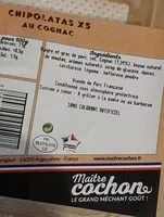 Mängden socker i Chipolatas au Cognac