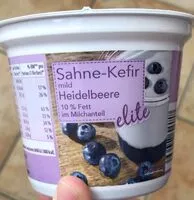 Mängden socker i Sahne-Kefir mild Heidelbeere
