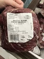 Mängden socker i Bavette Aloyau piécée congelée