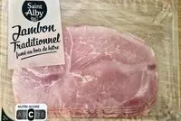 Mängden socker i Jambon traditionnel