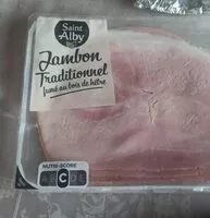 Mängden socker i Jambon traditionnel fumé au bois d' hêtre