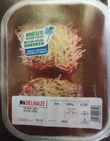 Mängden socker i Poivrons farcis