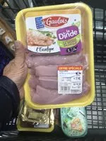 Mängden socker i Escalope de dinde