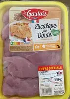 Mängden socker i Escalope de dinde