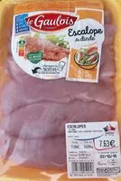 Mängden socker i Escalope de dinde