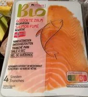 Mängden socker i Saumon fumé Bio