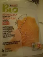 Mängden socker i Saumon fumé BIO