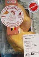 Mängden socker i Cuisse de poulet maïs