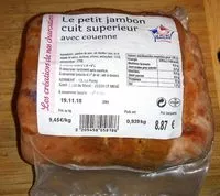 Mängden socker i Le petit jambon cuit supérieur