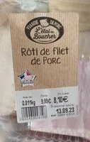 Mängden socker i Rôti de filet de porc