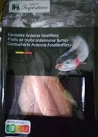 Mängden socker i Filets de truite ardennaise fumés
