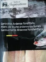 Mängden socker i Filet de truite ardennaise fumés