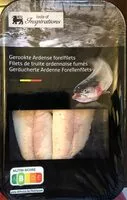 Mängden socker i Filets de truite ardennaise fumés