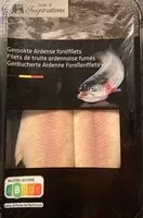 Mängden socker i Filets de truite ardennaise fumés