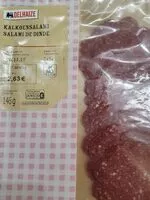 Mängden socker i Salami de dinde
