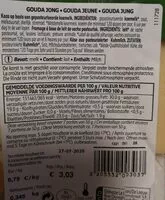 Mängden socker i Gouda jeune