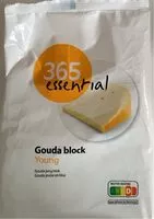 Mängden socker i Gouda bloc jeune 365 essential