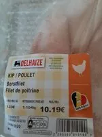Mängden socker i Filets de poitrine de Poulet