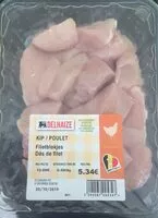 Mängden socker i Poulet dés de filet