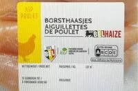 Mängden socker i Filets purs de poitrine de poulet