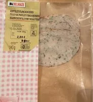 Mängden socker i Filet de poulet aux herbes