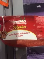 Mängden socker i Metka