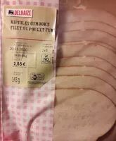 Mängden socker i Filet de poulet fumé