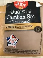 Mängden socker i Quart de jambon sec
