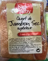Mängden socker i Quart de Jambon Sec supérieur