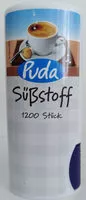 Mängden socker i Puda Süßstoff 1200 STüCK