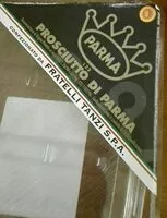 Mängden socker i Prosciutto di Parma