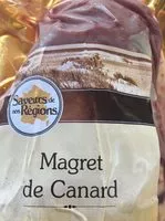 Mängden socker i Magret de Canard