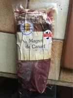 Mängden socker i Magret de canard sous vide produit frais classe A