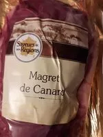 Mängden socker i Magret de canard