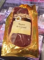 Mängden socker i Magret de canard