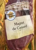 Mängden socker i Magret de Canard