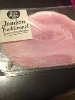 Mängden socker i Jambon traditionnel fumé au bois de hêtre