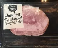 Mängden socker i Jambon traditionnel